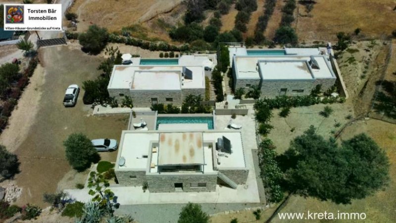 Sivas 3 Villen mit privatem Pool in Sivas/Kreta zu verkaufen  Haus kaufen